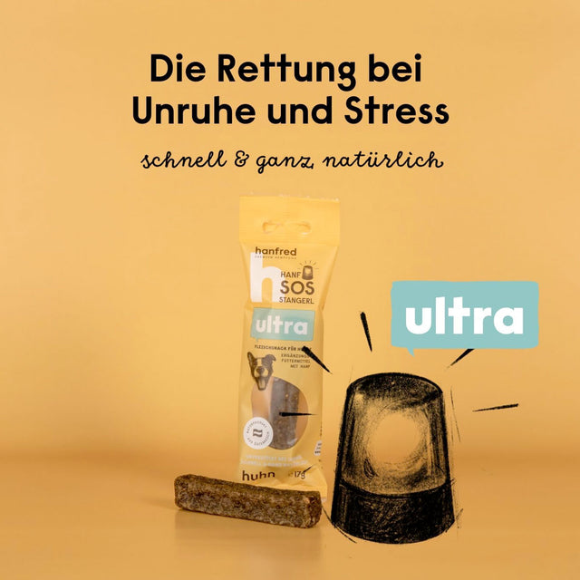 Hanfred Hanf SOS Ultra, Huhn 17g Funktionssnack