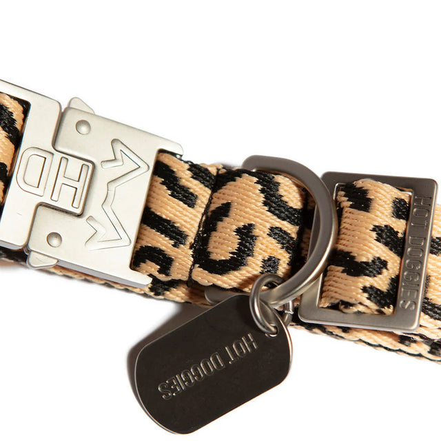 HOT DOGGIES Hundehalsband, Coco Noir Hundehalsband