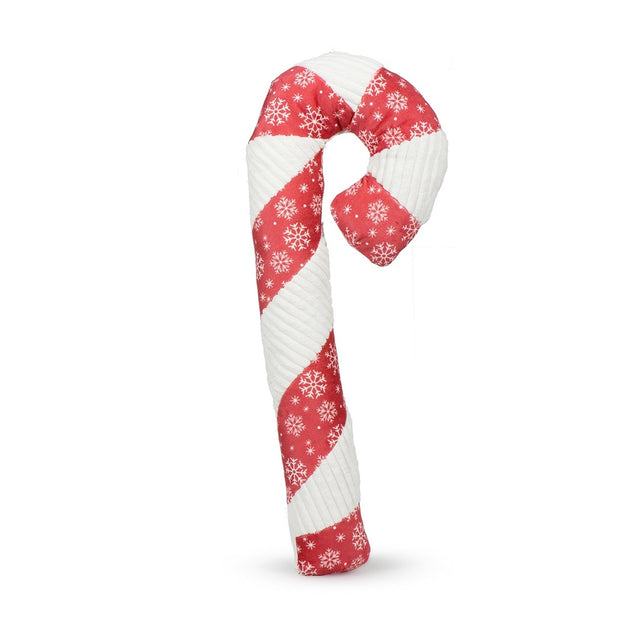 HuggleHounds Hundespielzeug Jingle all the Way Candy Cane XXL Stoffspielzeug