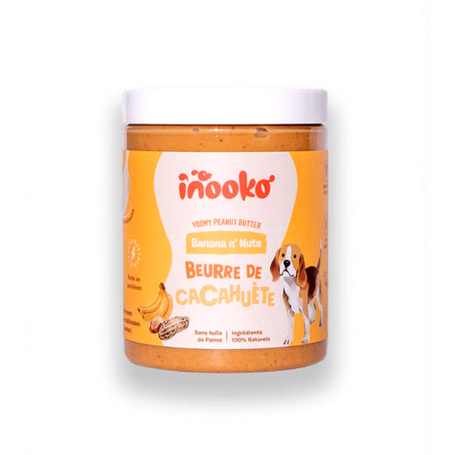 inooko Erdnussbutter Banana n’ Nuts, 300g Hundeleckerli