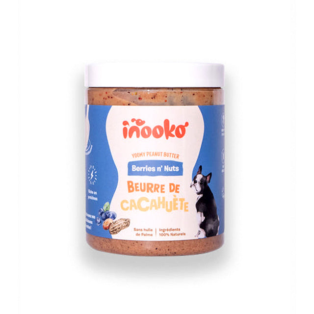 inooko Erdnussbutter Berries n' Nuts, 300g Interaktiv
