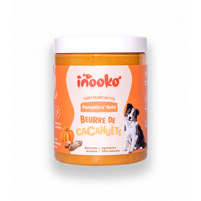 inooko Erdnussbutter Pumpkin n’ Nuts, 300g Hundeleckerli
