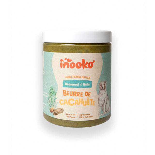 inooko Erdnussbutter Seaweed n' Nuts, 300g Hundeleckerli