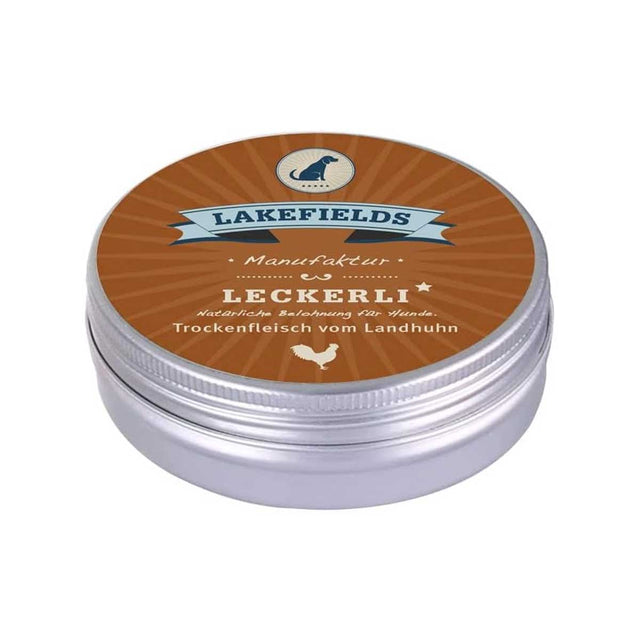 Lakefields Manufaktur Hundeleckerli vom Huhn Fleischsnacks 50g