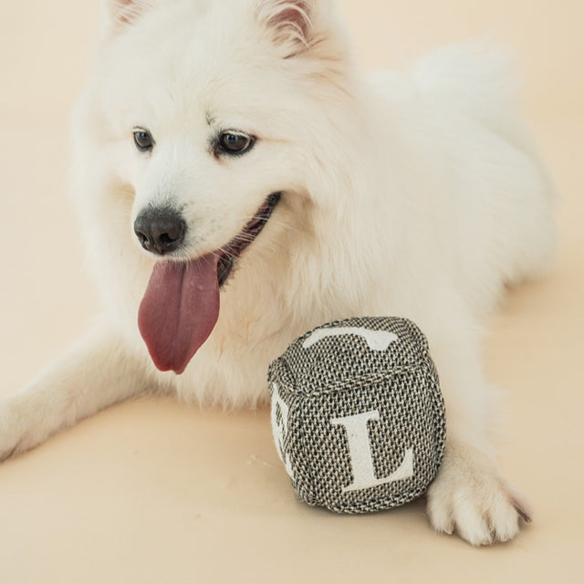 Lambwolf Collective Hundespielzeug LOVE CUBE, large Hundespielzeug