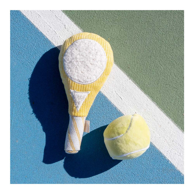 Lambwolf Collective Hundespielzeug TENNIS POP Stoffspielzeug