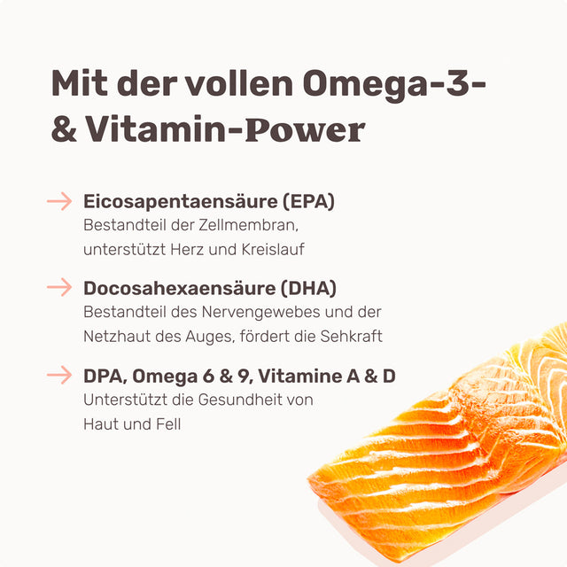 Mammaly Lachsöl Vitalstoff-Drops Funktionssnack