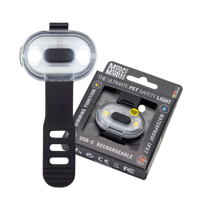 Max & Molly Urban Pets Matrix 2.0 Ultra Led - Sicherheitslicht, Black Sicherheit