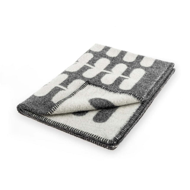 MiaCara Hundedecke Flora, Anthrazit/Natur Hundedecke