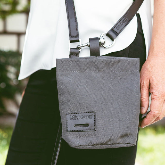 MiaCara Leckerlibeutel Lupo, Graphit Leckerlibeutel