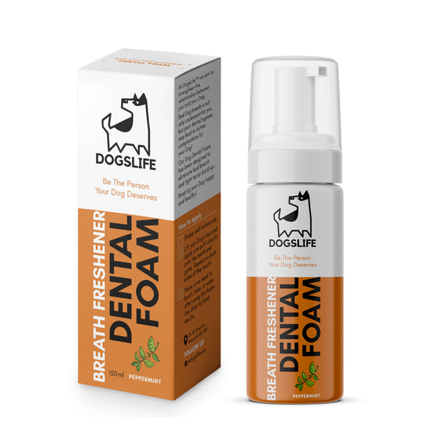 OurDogsLife Dental Foam, Zahnpflegeschaum Zahnpflege für Hunde