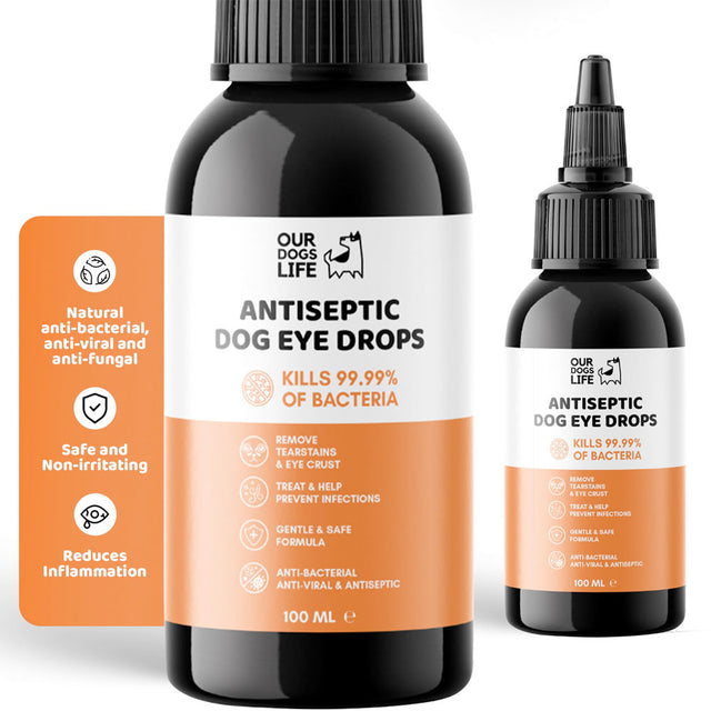 OurDogsLife Eye Drops, Augentropfen für Hunde Pflege