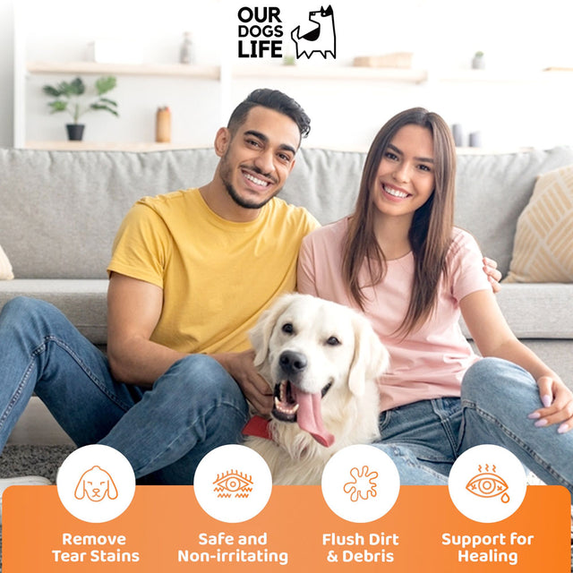 OurDogsLife Eye Drops, Augentropfen für Hunde Pflege