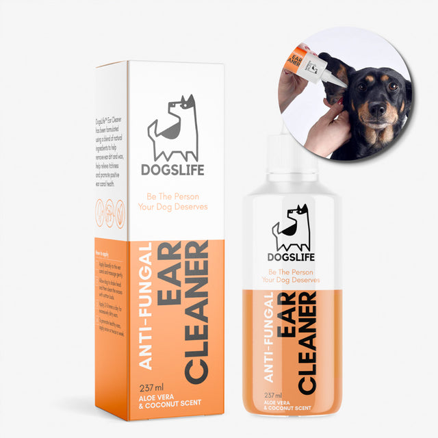 OurDogsLife Ear Cleaner, Ohrenreiniger für Hunde Ohrenpflege