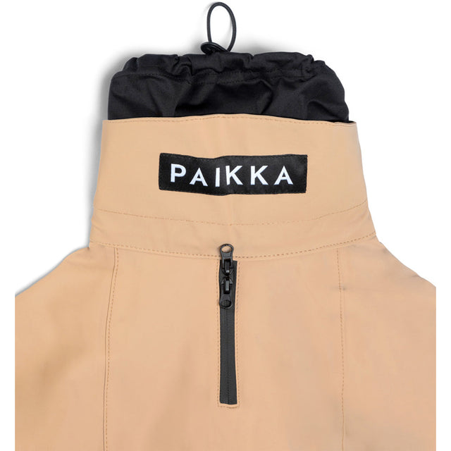 PAIKKA Visibility Hunderegenmantel, Lite Taupe Hunderegenmantel