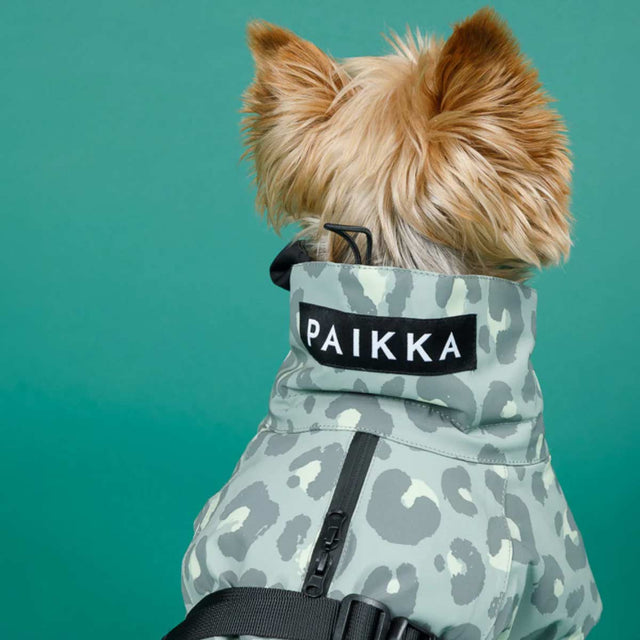 PAIKKA Hundewintermantel, Visibility Green Leo Hundewintermantel