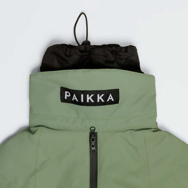 PAIKKA Hundewintermantel | Visibility Green Hundewintermantel