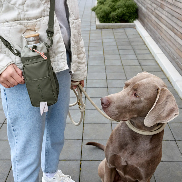 PALOPA Flaschen- und Leckerlitasche Boudi, Dunkelgrün Taschen