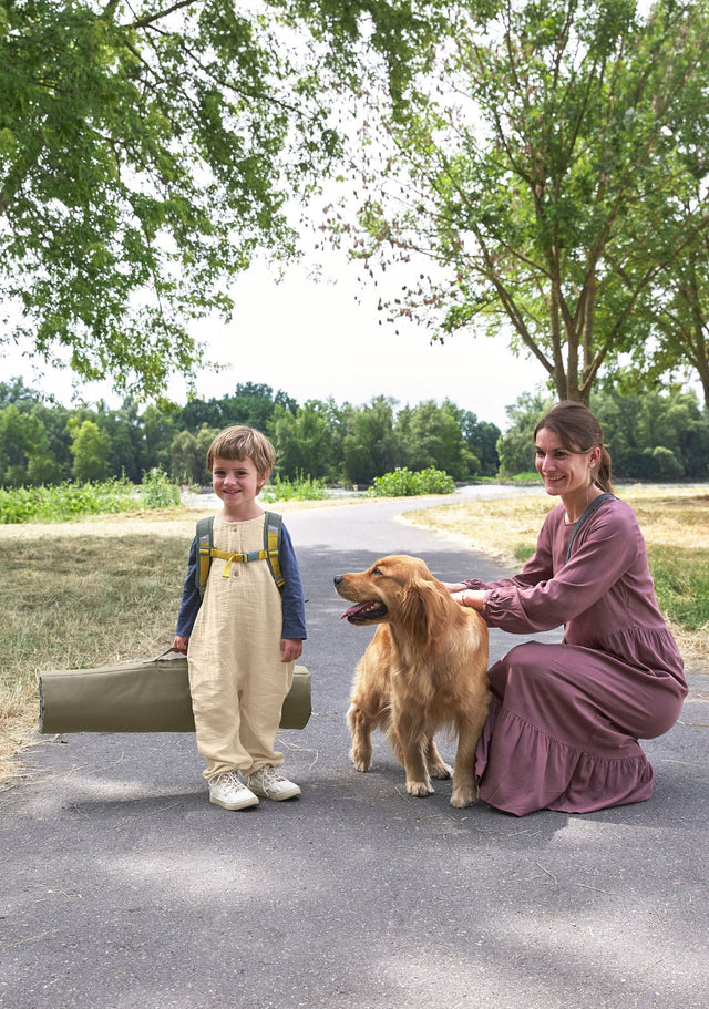 PALOPA Hundematte Alma, Salbei Hundedecke