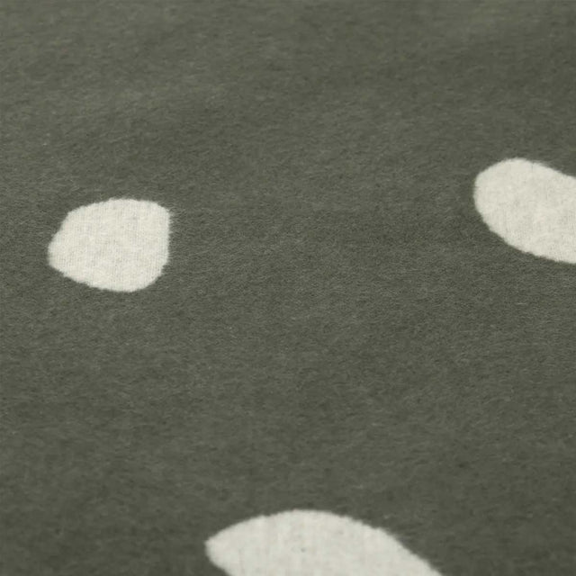 PALOPA Hundedecke Ida, Punkte Dunkelgrün Hundedecke