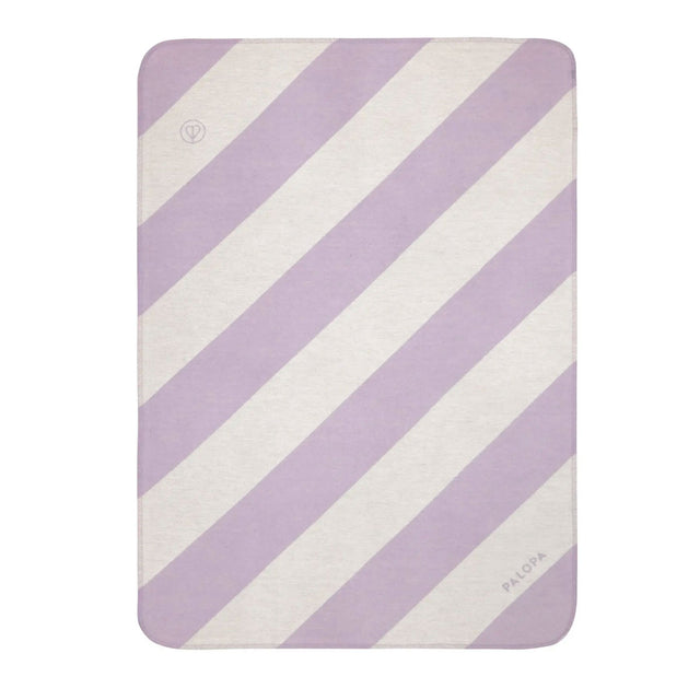PALOPA Hundedecke Ida, Lila Streifen Hundedecke