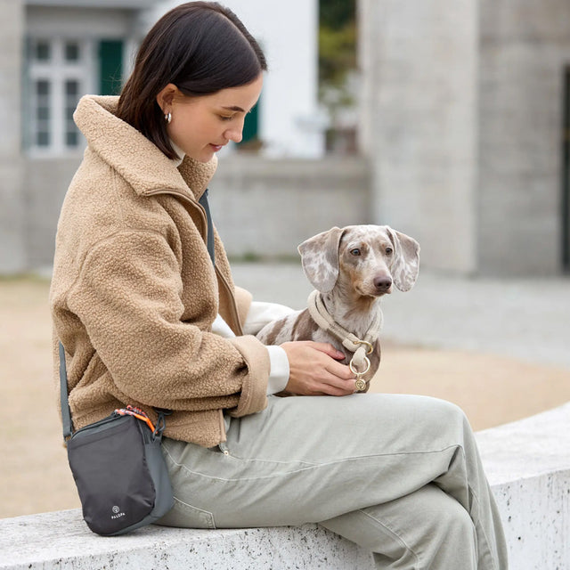 PALOPA Leckerlibeutel Greta, Dunkelgrau Leckerlibeutel