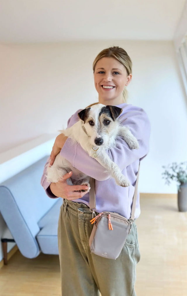 PALOPA Leckerlibeutel Greta, Taupe Leckerlibeutel