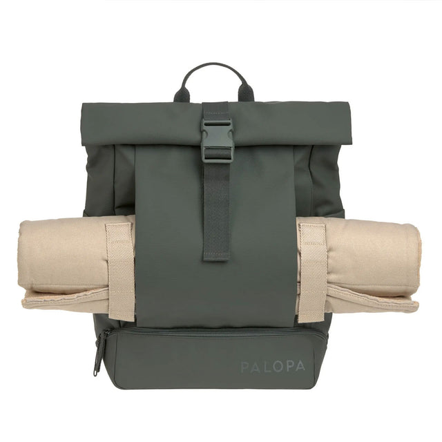 PALOPA Rolltop Rucksack Yoska, Dunkelgrün Rucksack