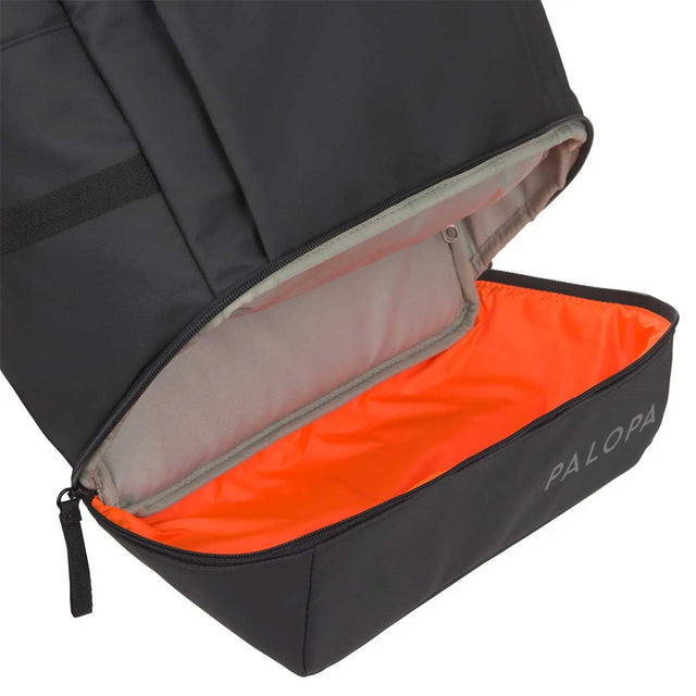 PALOPA Rolltop Rucksack Yoska, Schwarz Rucksack