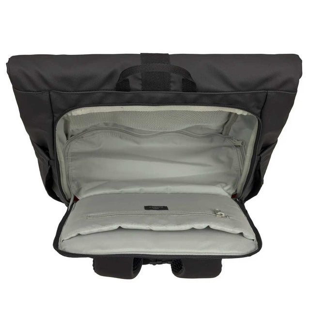 PALOPA Rolltop Rucksack Yoska, Schwarz Rucksack