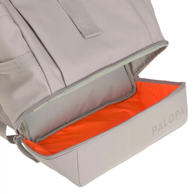 PALOPA Rolltop Rucksack Yoska, Taupe Rucksack