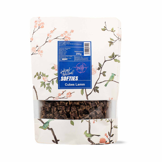 Paul & Paulina Hundeleckerli mÿ Cubes Softies, Lamm Fleischsnacks