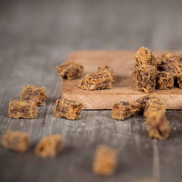 Paul & Paulina Hundeleckerli mÿ Cubes Softies, Pferd Fleischsnacks