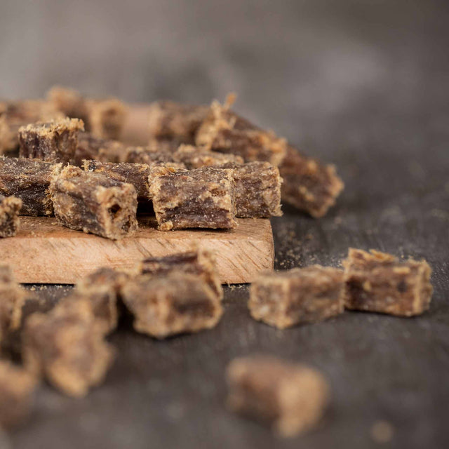 Paul & Paulina Hundeleckerli mÿ Cubes Softies, Ziege Fleischsnacks