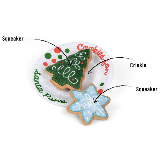 P.L.A.Y. Hundespielzeug | Chrismas Eve Cookies Stoffspielzeug