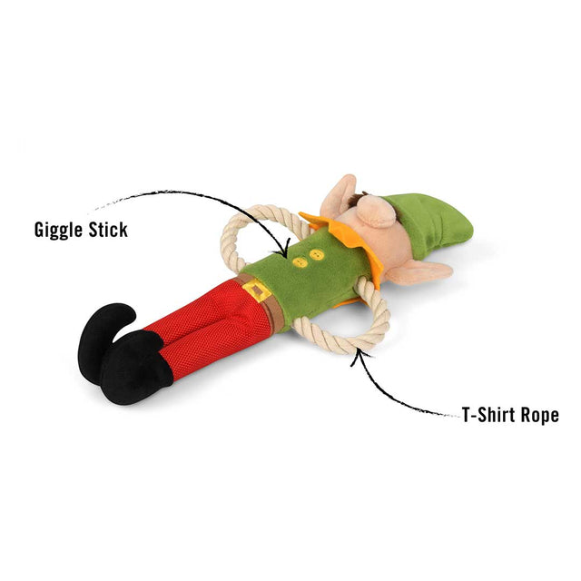 P.L.A.Y. Hundespielzeug | Santa`s Little Elf-er Stoffspielzeug