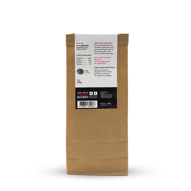 Hund von Eden Puten Biscuits, 120g Hundekeks