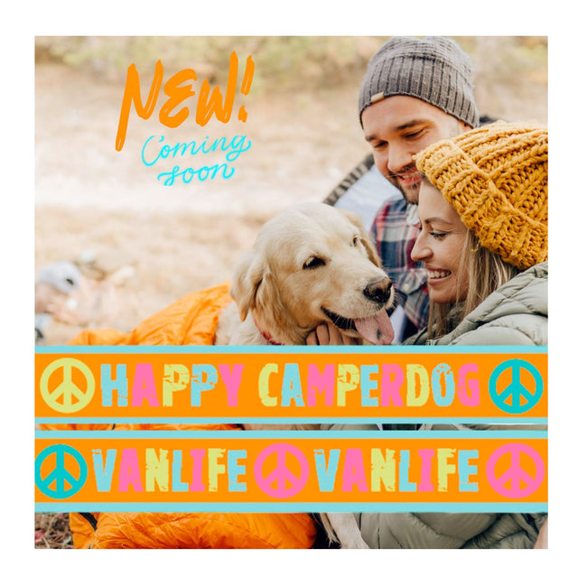 Saltydog Hundehalsband Happy Camperdog Vanlife Hundehalsband