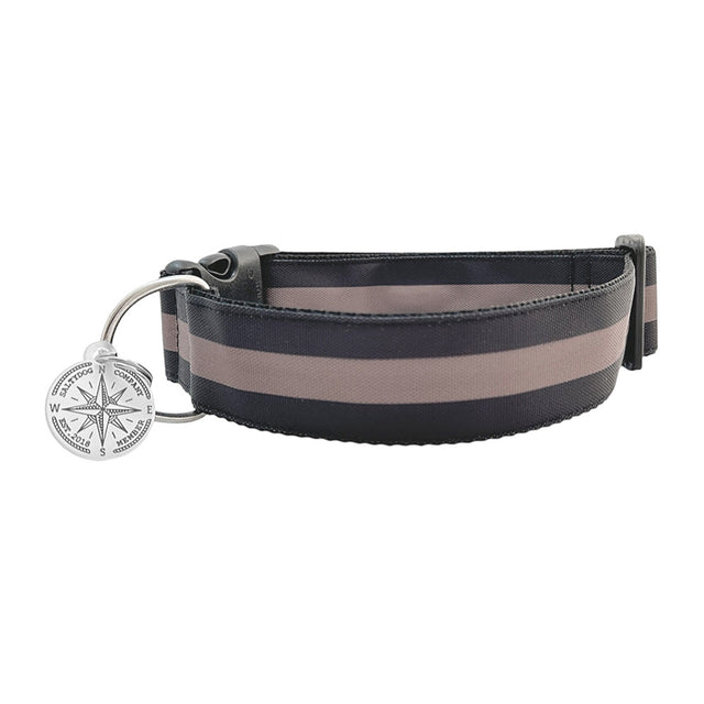 Saltydog Hundehalsband Heritage Black-Taupe Hundehalsband