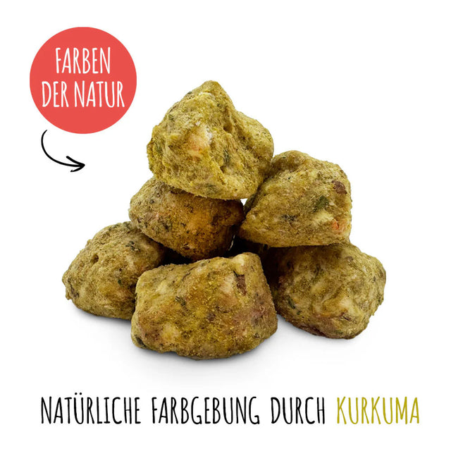 SmoothieDog Smoothie Bites, gefriergetrockneter Snack, Huhn Fleischsnacks