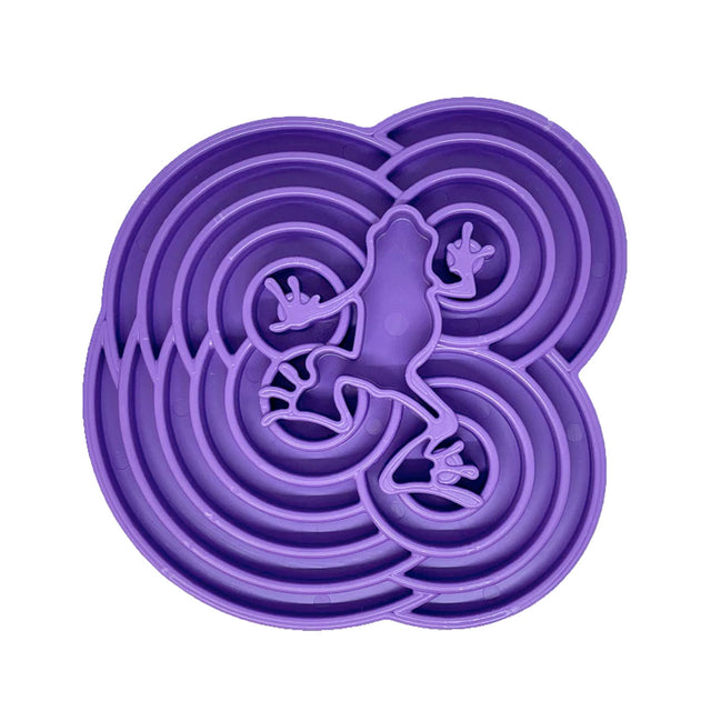 Sodapup Antischlingnapf | eTray Frosch Lila Interaktiv