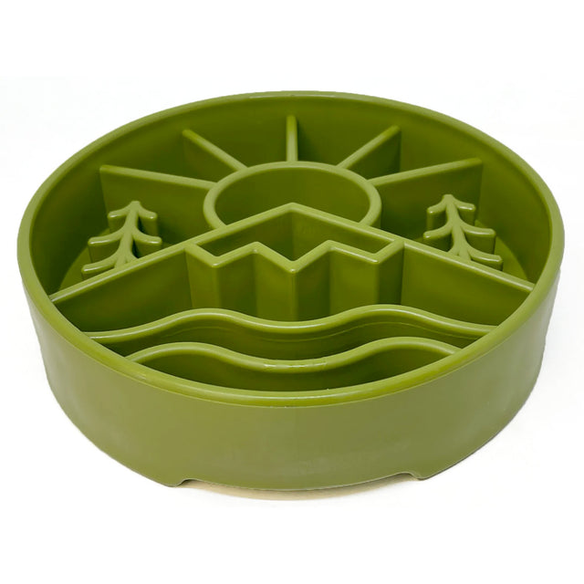 Sodapup Antischlingnapf | eBowl Great Outdoors Grün Interaktiv