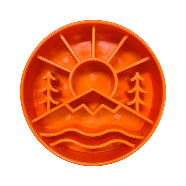 Sodapup Antischlingnapf | eBowl Great Outdoors Orange Interaktiv