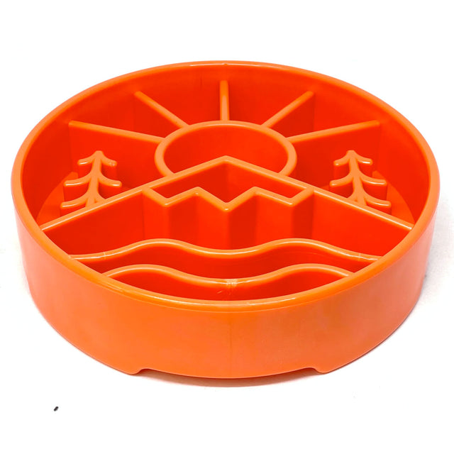 Sodapup Antischlingnapf | eBowl Great Outdoors Orange Interaktiv