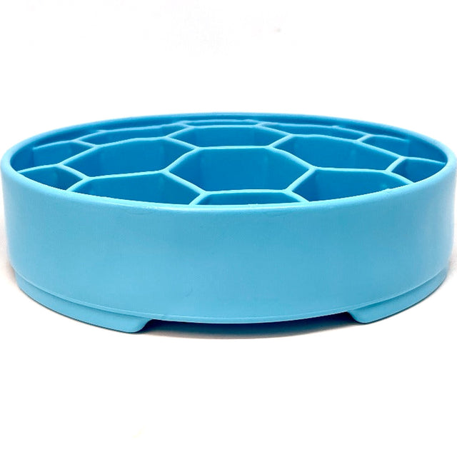 Sodapup Antischlingnapf | eBowl Honeycomb, Blau Interaktiv