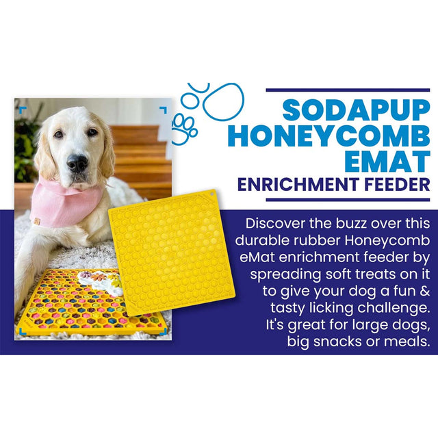 Sodapup Leckmatte Honeycomb Interaktiv