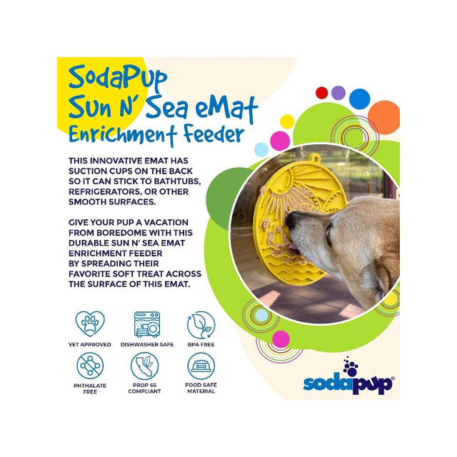 Sodapup Leckmatte | eMat Sun n' Sea Interaktiv