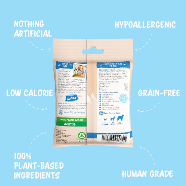 Soopa Puppy Hundekekse, Banane & Kürbis Bites Hundekeks