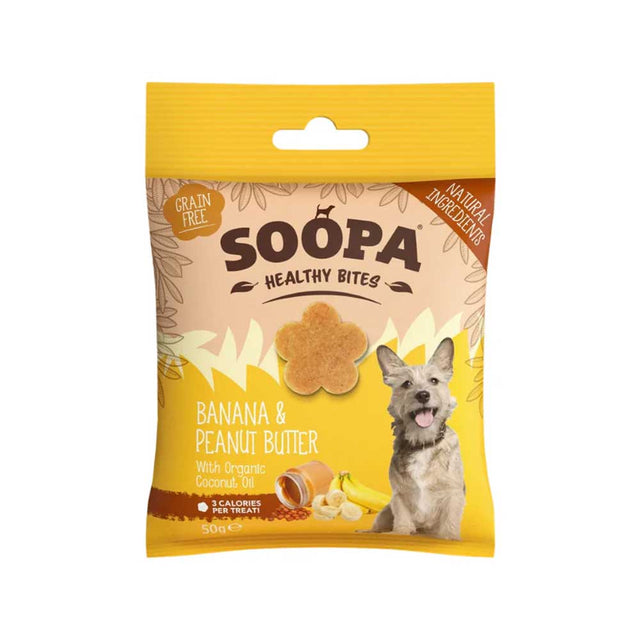 Soopa Hundekekse | Banane & Erdnussbutter Bites Hundekeks