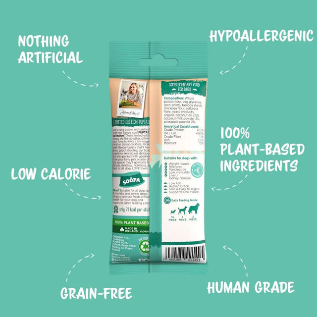 Soopa Dental Sticks, Paw-ña Colada Zahnpflege